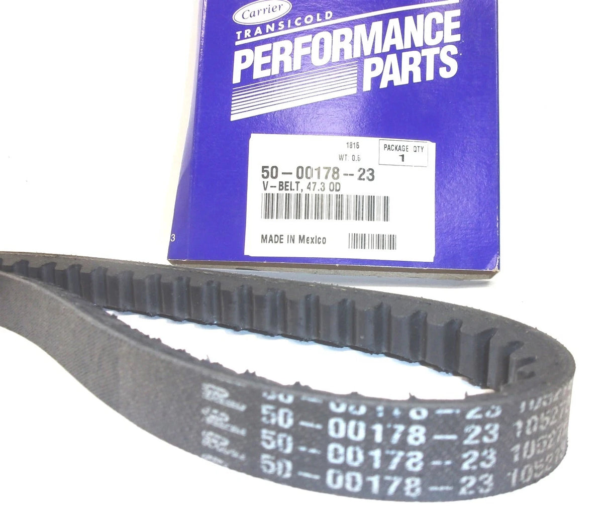 Carrier Transicold Single V-Belt for (47.3 OD, Replaces Gates BX45)