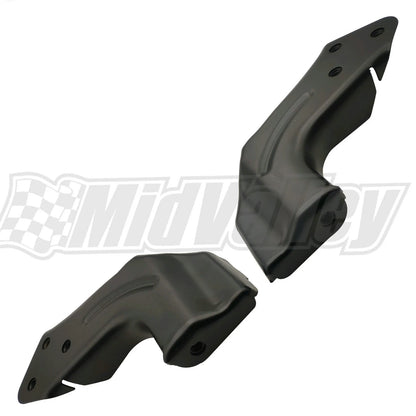 Set of 2 Front Left & Right Bumper Brackets for Chevrolet GMC K1500 C1500 C2500 (1994–1998)