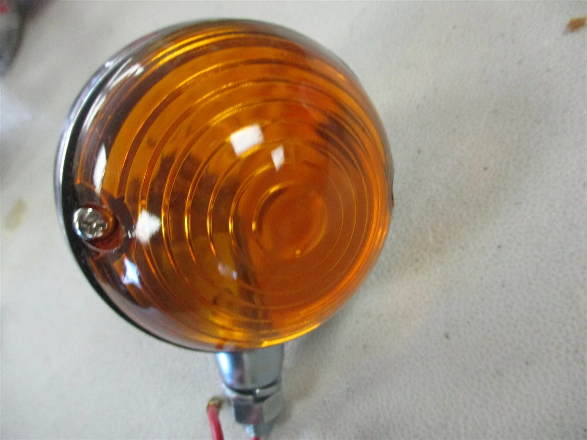 Flasher Light for Kubota (34159-34201) 12V Round Amber Stud Mount