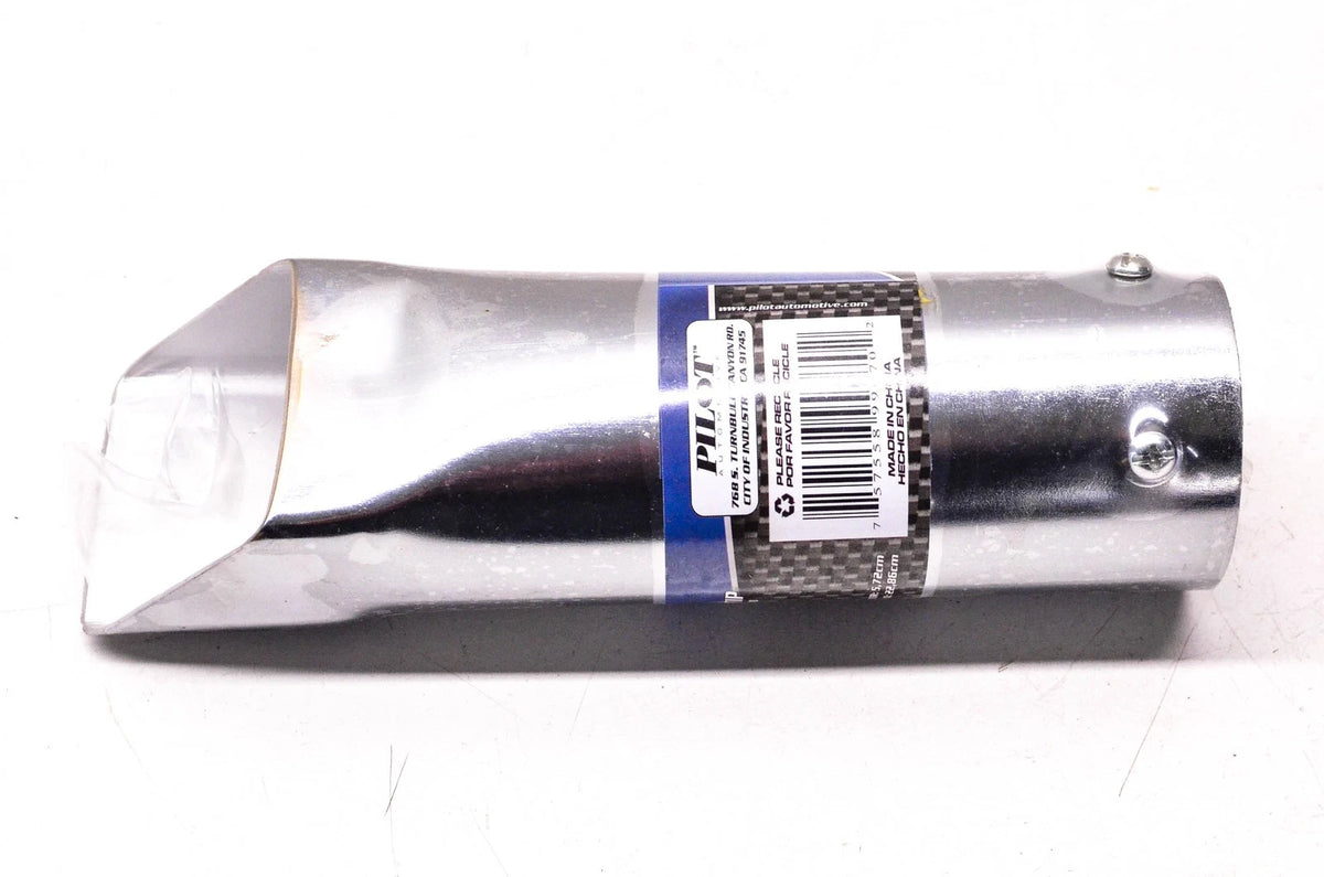 Pilot Motorsports PMZ-007 Chrome Exhaust Tip for (NOS)