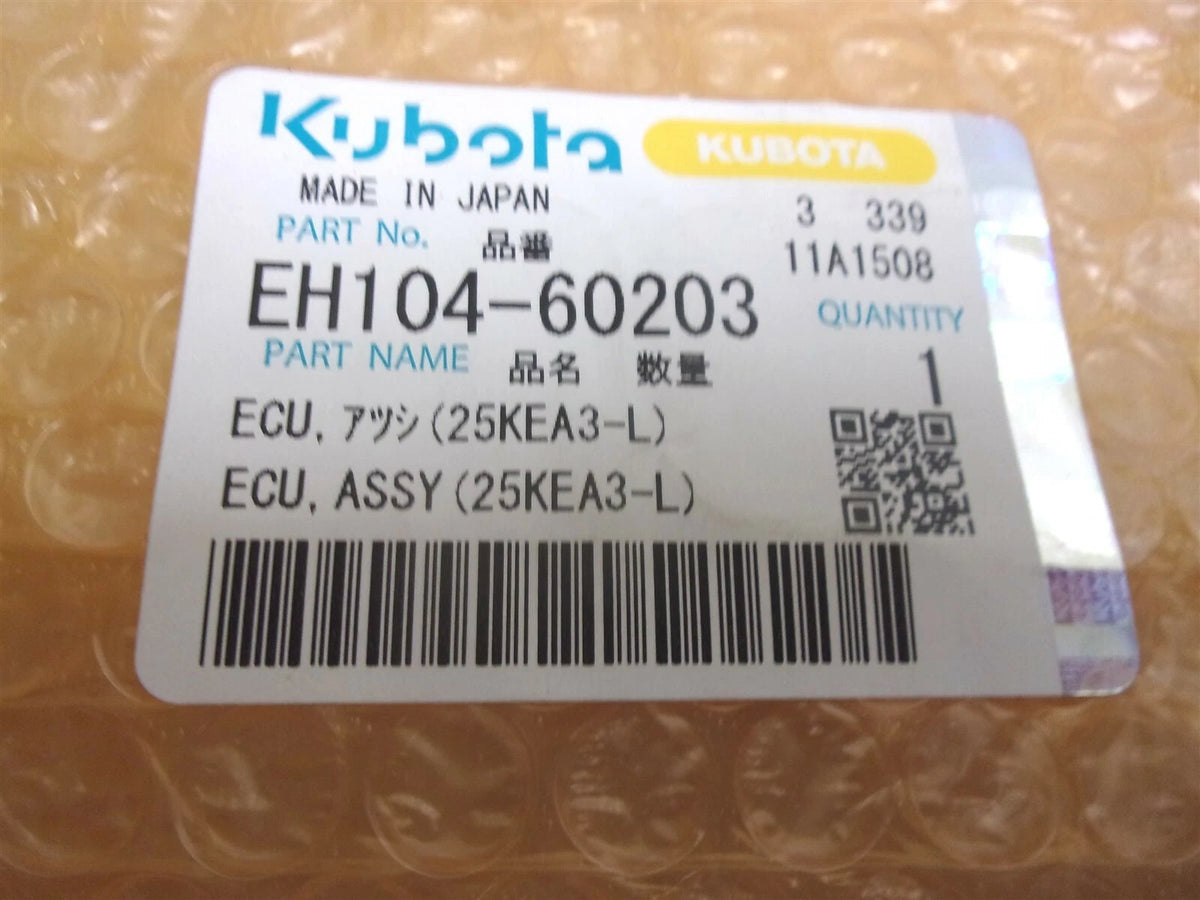 ECU for Kubota WG2503-L-E3-KEA-3 (OEM EH104-60203)