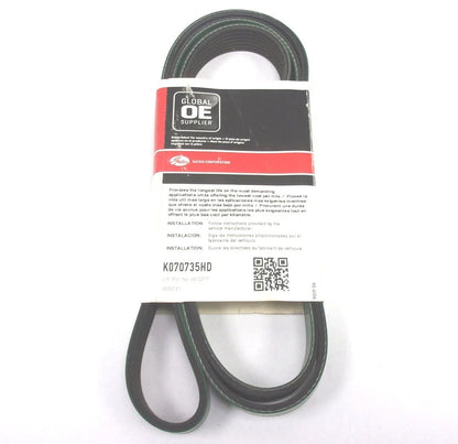 Gates Serpentine Heavy Duty Micro-V Belt 7PK1868 for