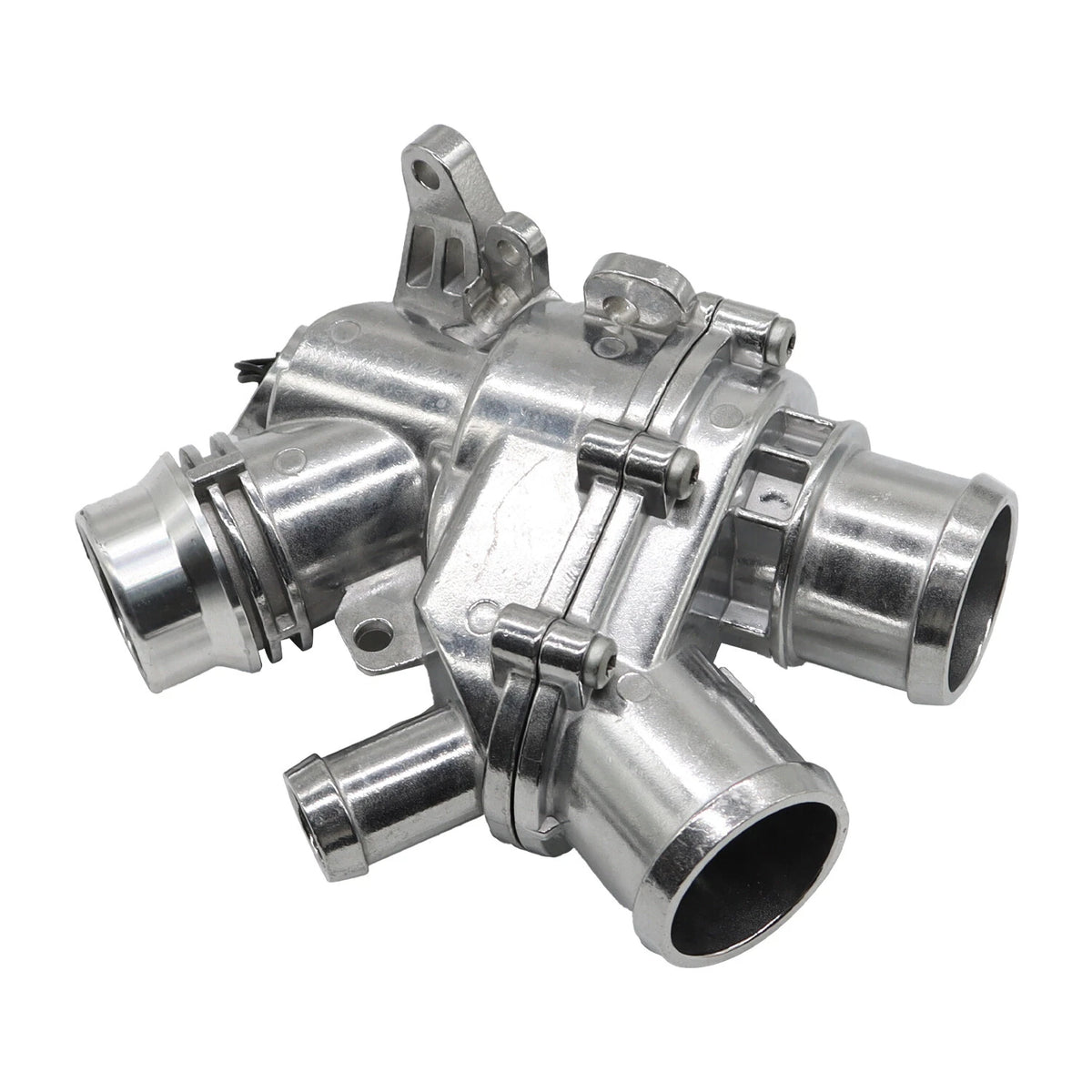 Aluminum Thermostat Housing Assy for Jaguar XF XJ F-Type F-Pace (2010–2020)