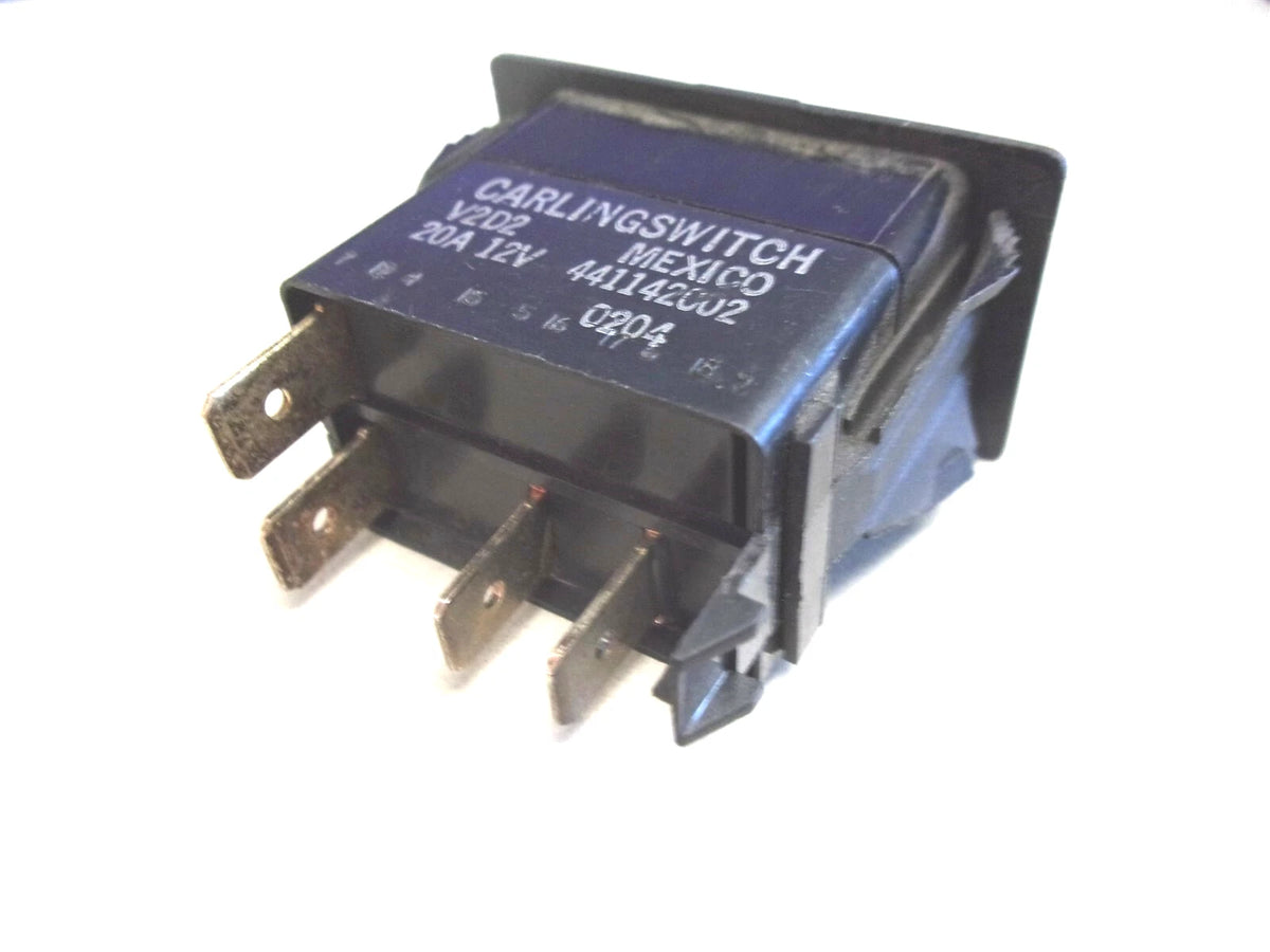 Rocker Switch Body 12V 20A for Carling International V-Series (441142002)