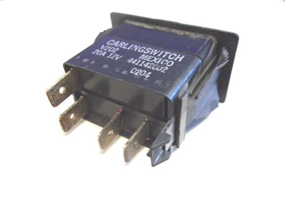 Rocker Switch Body 12V 20A for Carling International V-Series (441142002)