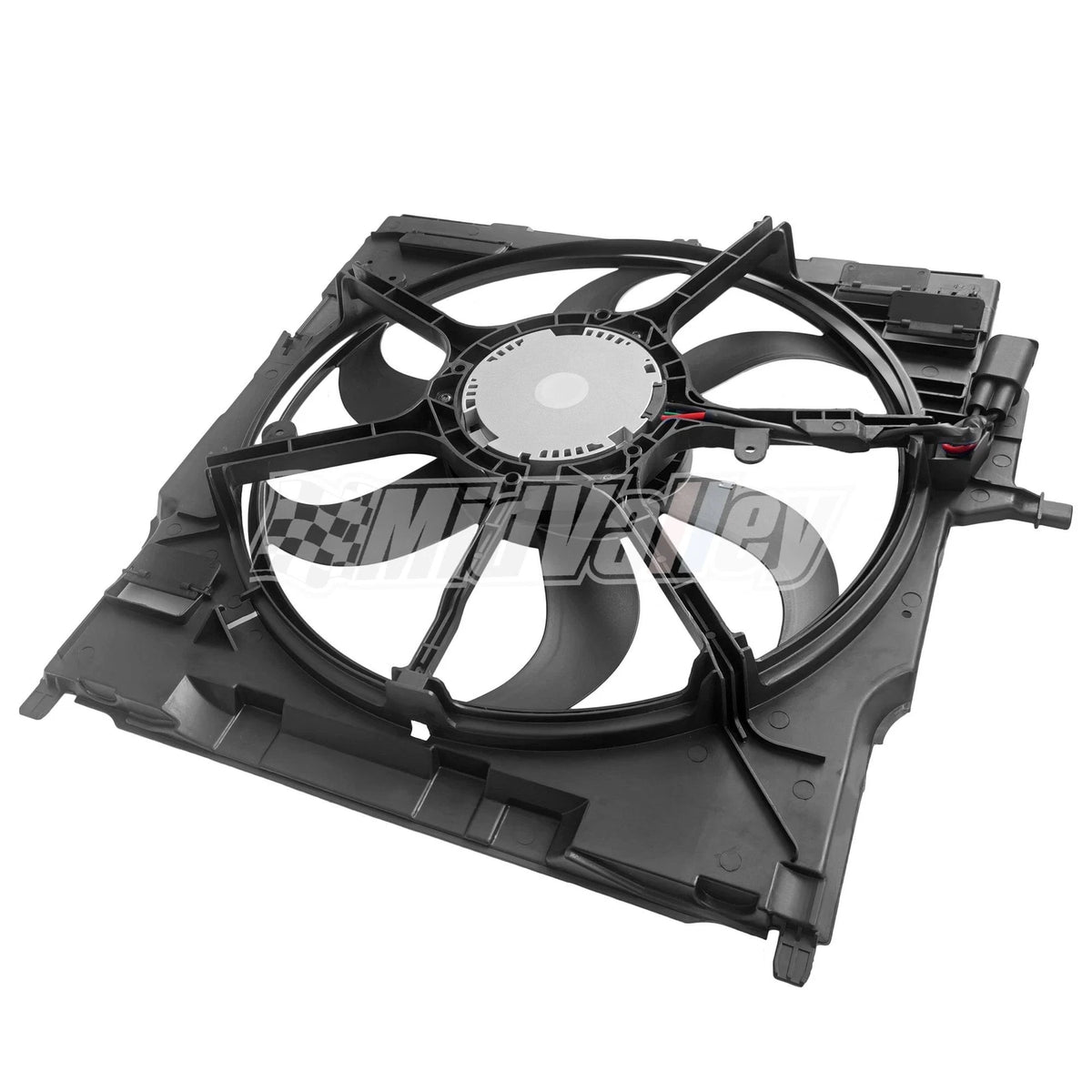 Radiator Cooling Fan Assembly for BMW X5 (2007–2010) 3.0L 4.8L