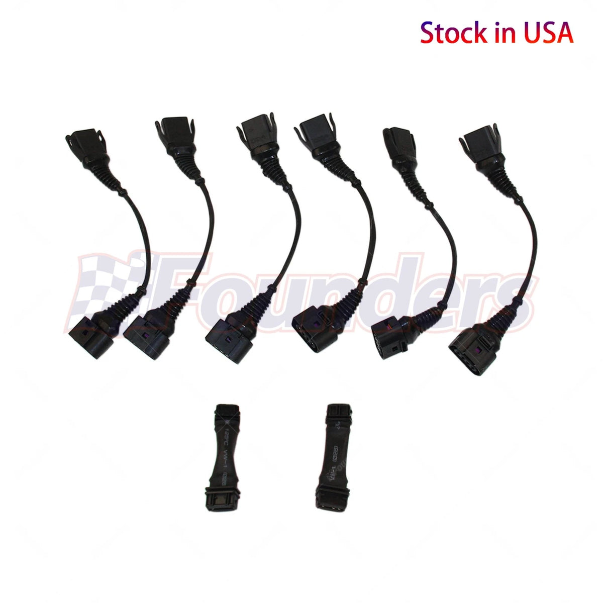 2X FSI Coil Conversion Harness & 2X ICM Harnesses for Audi A6