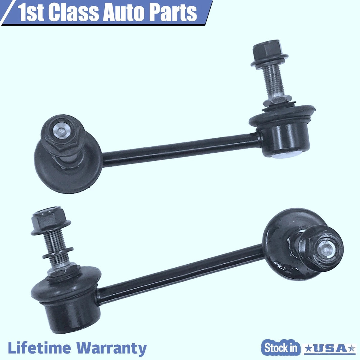 2Pcs Front Suspension Sway Bar Links for Toyota Tacoma (2005–2019)
