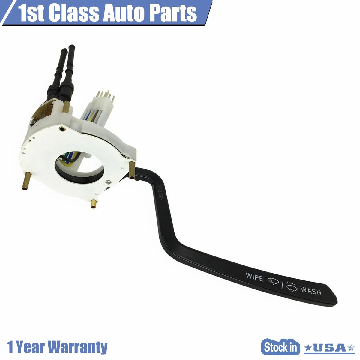 Windshield Wiper Switch 6 Wires for Volkswagen Beetle Thing Fastback (1968–1979) 111953519G