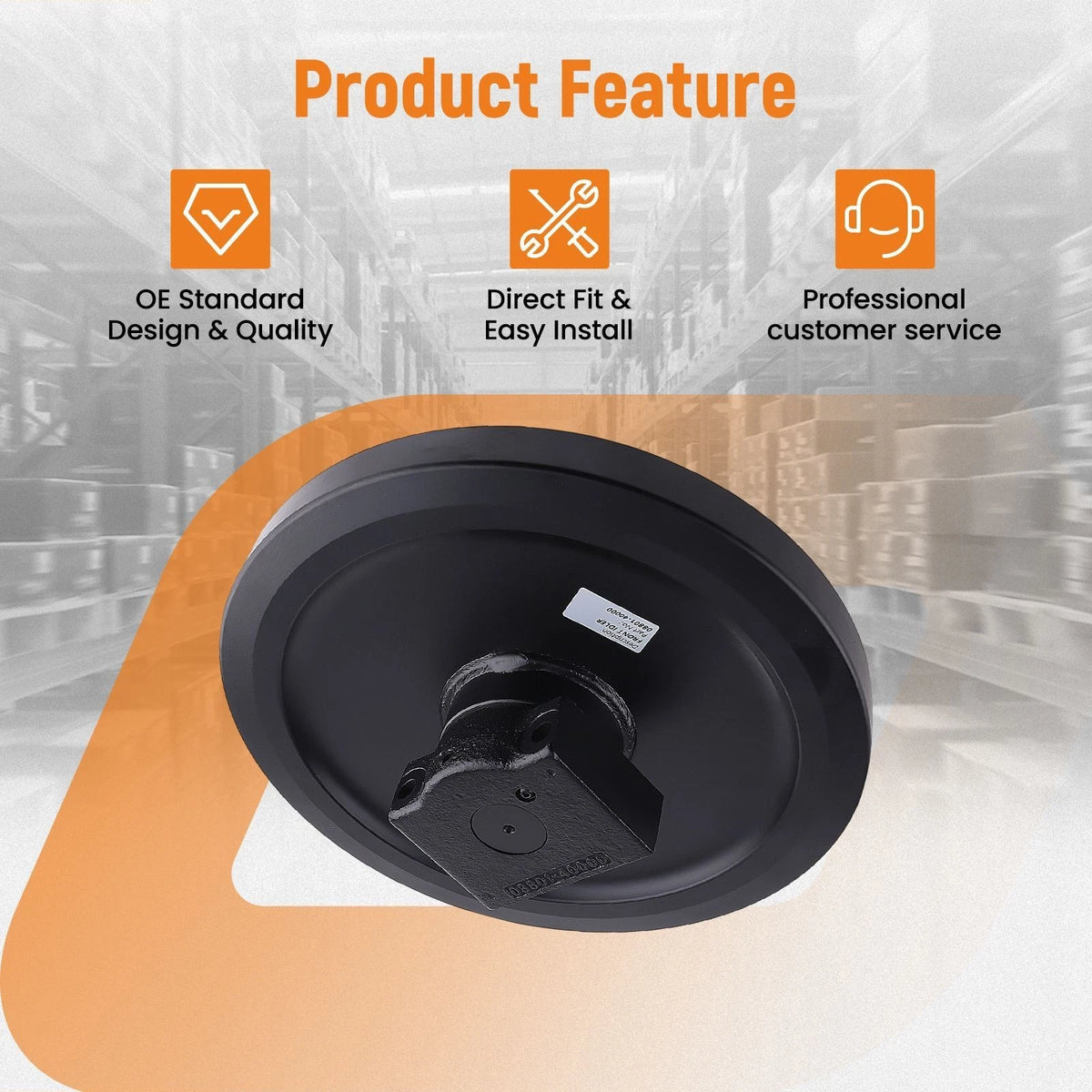 Tension Idler Wheel for Takeuchi TL130 (180477, 08801-40000)