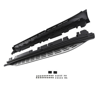 Black Nerf Bars Side Steps for Mercedes-Benz GLE Class (2020–2026) W167 Pair