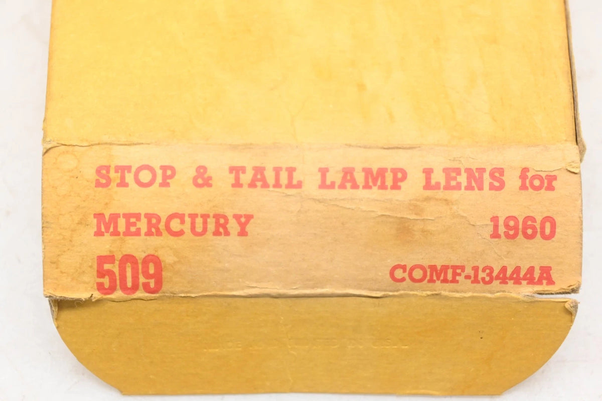 Glo-Brite 509 Red Taillight Lens for COMF-43444A (NOS)