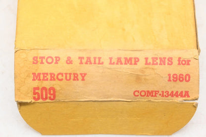 Glo-Brite 509 Red Taillight Lens for COMF-43444A (NOS)