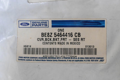 OEM Black Passenger Seat Back Cover for Ford (2015–2021) BE8Z-5464416-CB