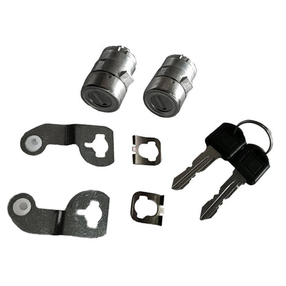Set of 2 Door Lock Cylinders with Keys 15298924 for Chevy Silverado (2001–2006)