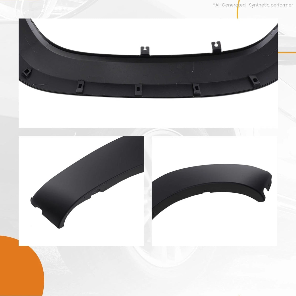 Front Passenger Fender Flare Cover for Toyota Tacoma (2016–2023) 7587104060