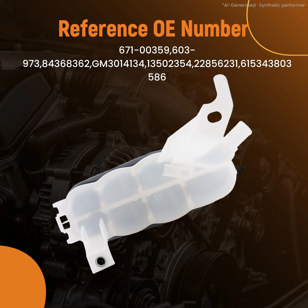 Coolant Expansion Tank for Cadillac Escalade Chevrolet Tahoe (2015–2017) 84368362