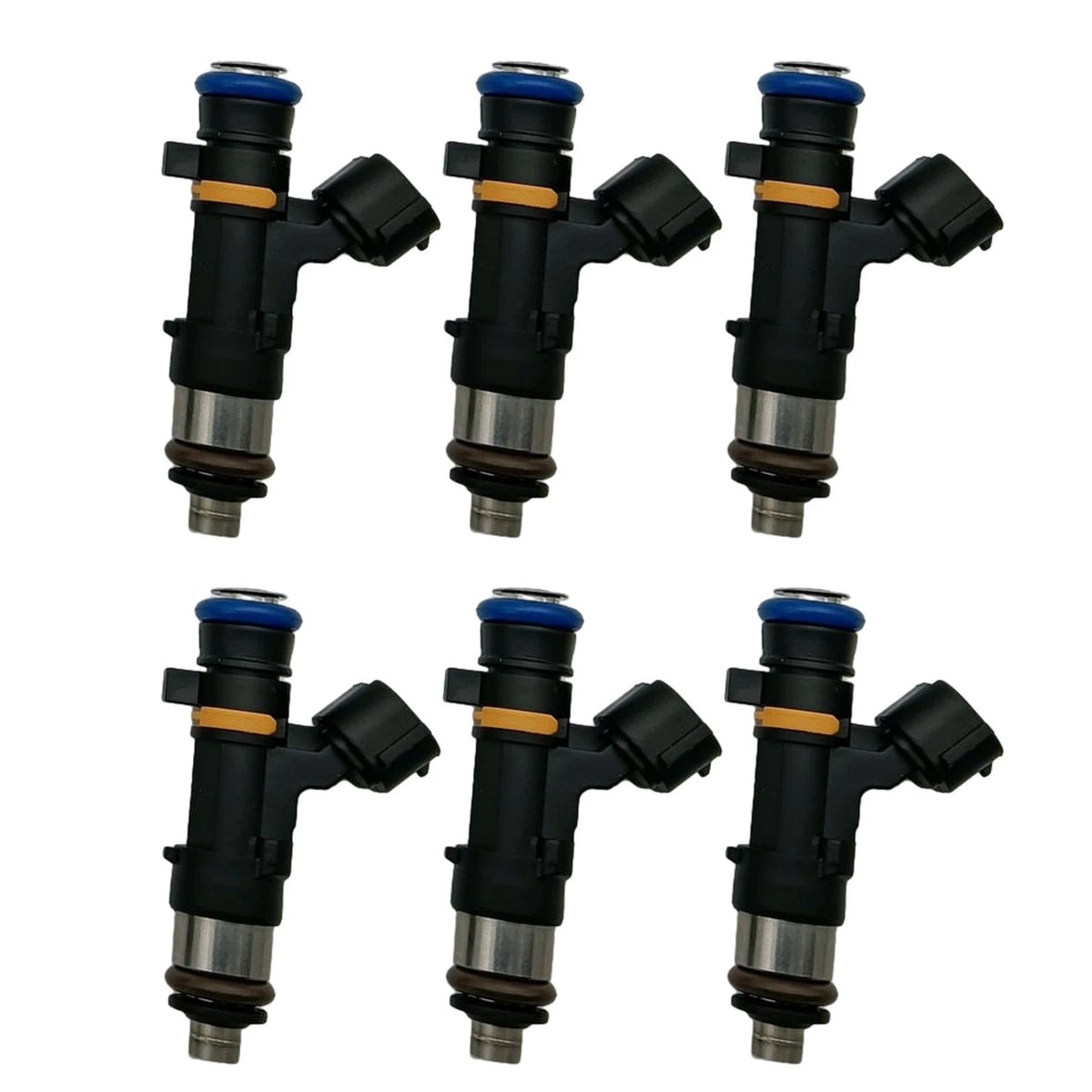 Set of 6 Fuel Injectors FJ828 for Nissan 350Z, Murano, Infiniti FX35, M35, G35 (2004–2008)