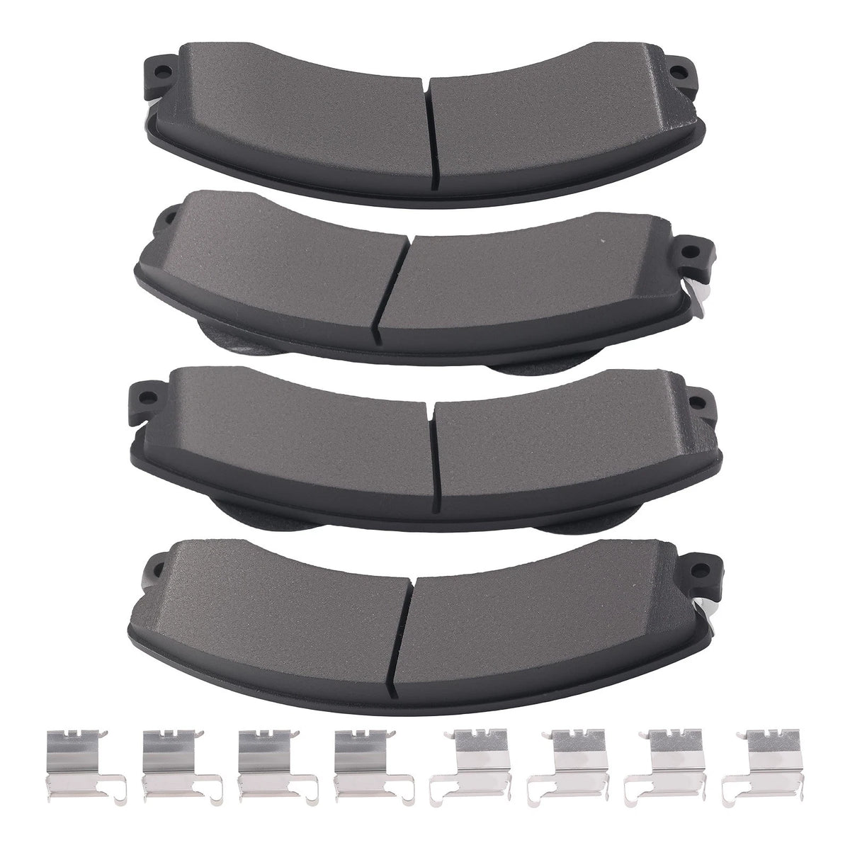 Front Disc Brake Pads Kit for GMC Sierra/Chevy Silverado 2500 3500 HD (2011–2019)