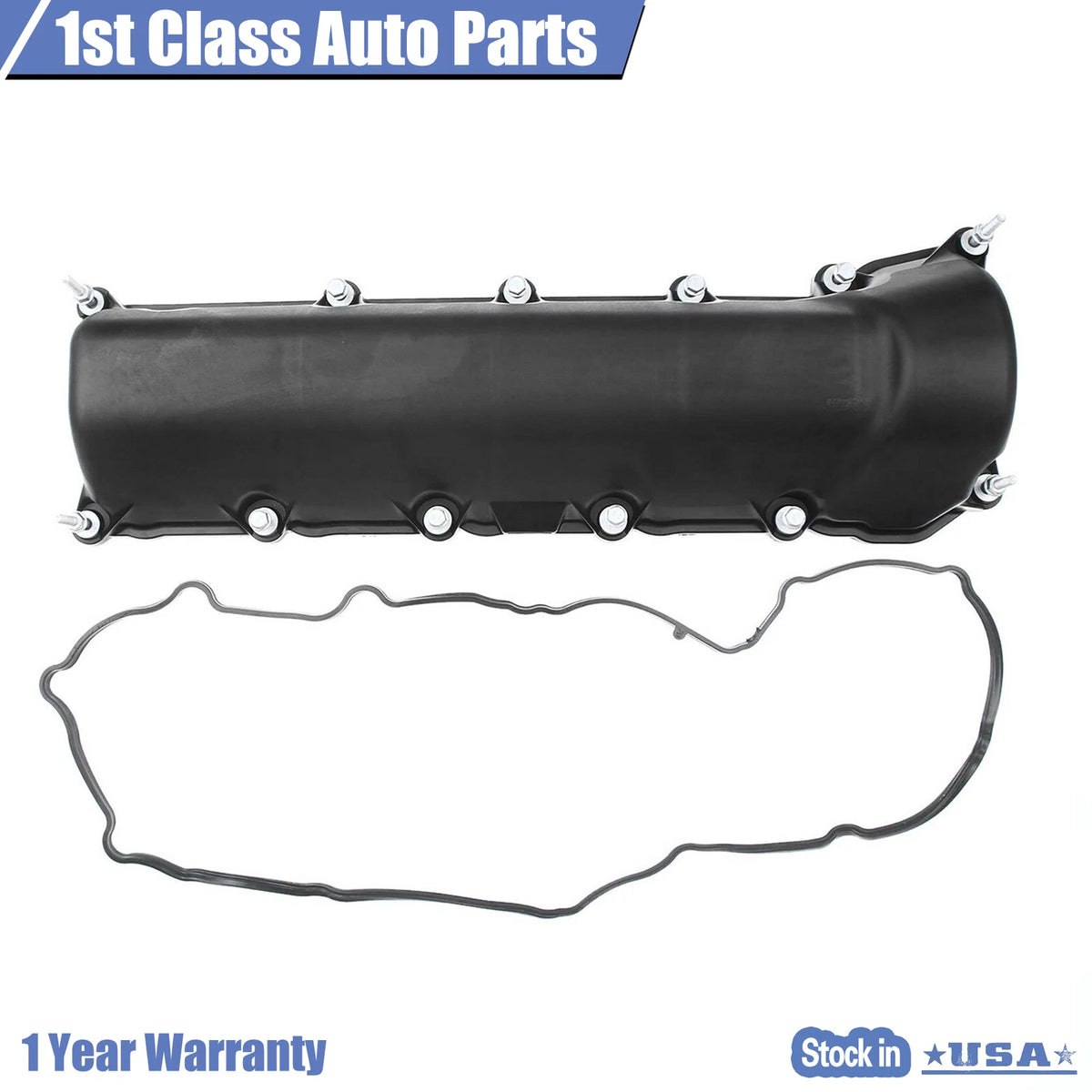 Right Engine Valve Cover with Gasket for Dodge Chrysler Jeep Mitsubishi (1999–2007)