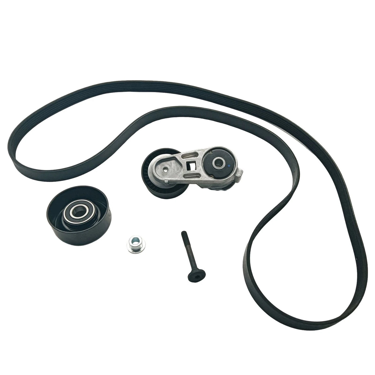 Serpentine Belt Tensioner Pulley Kit for Jeep Wrangler Grand Cherokee (1999–2006)