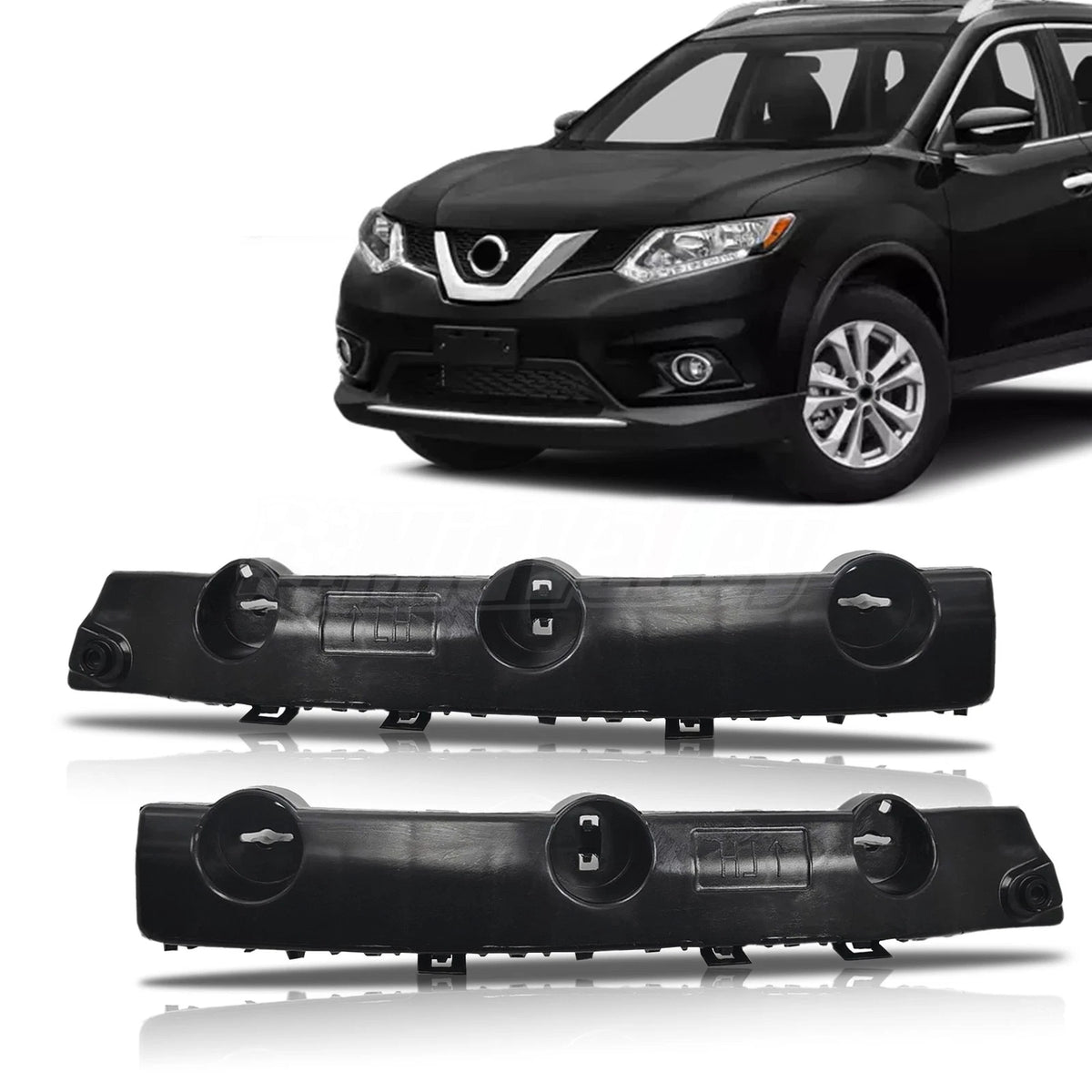 2X Front Bumper Brackets for Nissan Rogue (2014–2016) 622224CLOA
