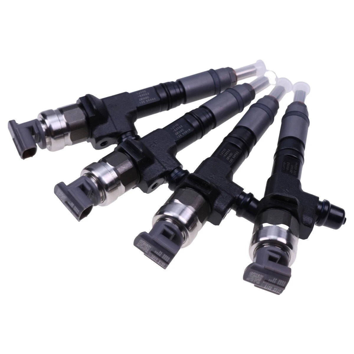 Set of 4 Fuel Injectors 436-1096 for Caterpillar CAT C3.3B 257D 259D 906M 308CR 310