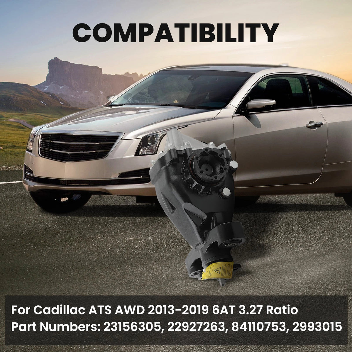 Differential Axle Carrier for Cadillac ATS (2013–2019) L4 2.0L 84110754