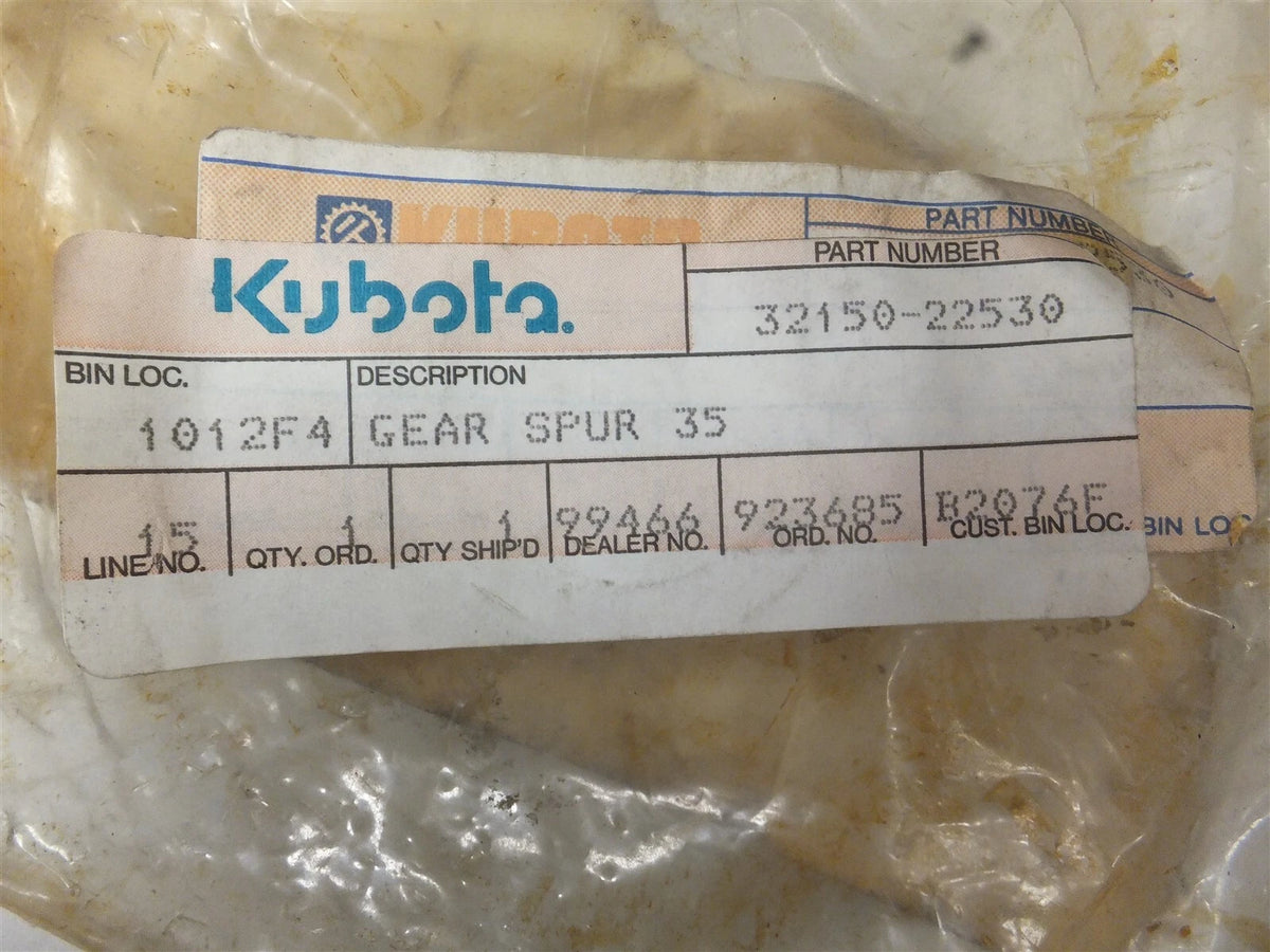 Gear Spur for Kubota L210 (L Series) (32150-22532)