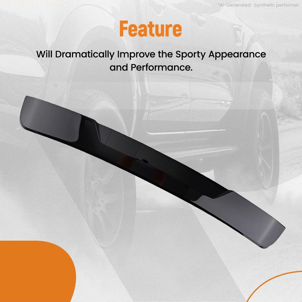 Rear Window Spoiler for Toyota Corolla 4DR (2020–2024) Sports Style