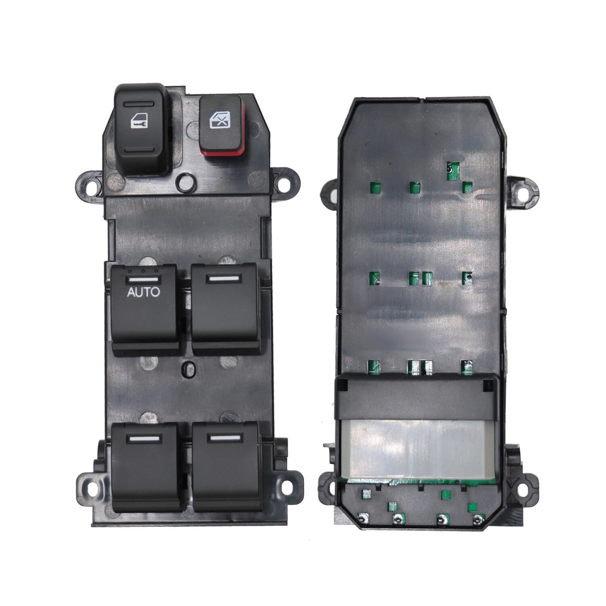 Power Window Switch for Honda Fit (2009–2014) - Left Side, Black