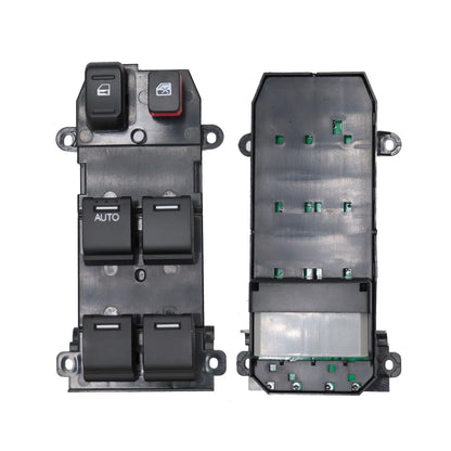 Power Window Switch for Honda Fit (2009–2014) - Left Side, Black