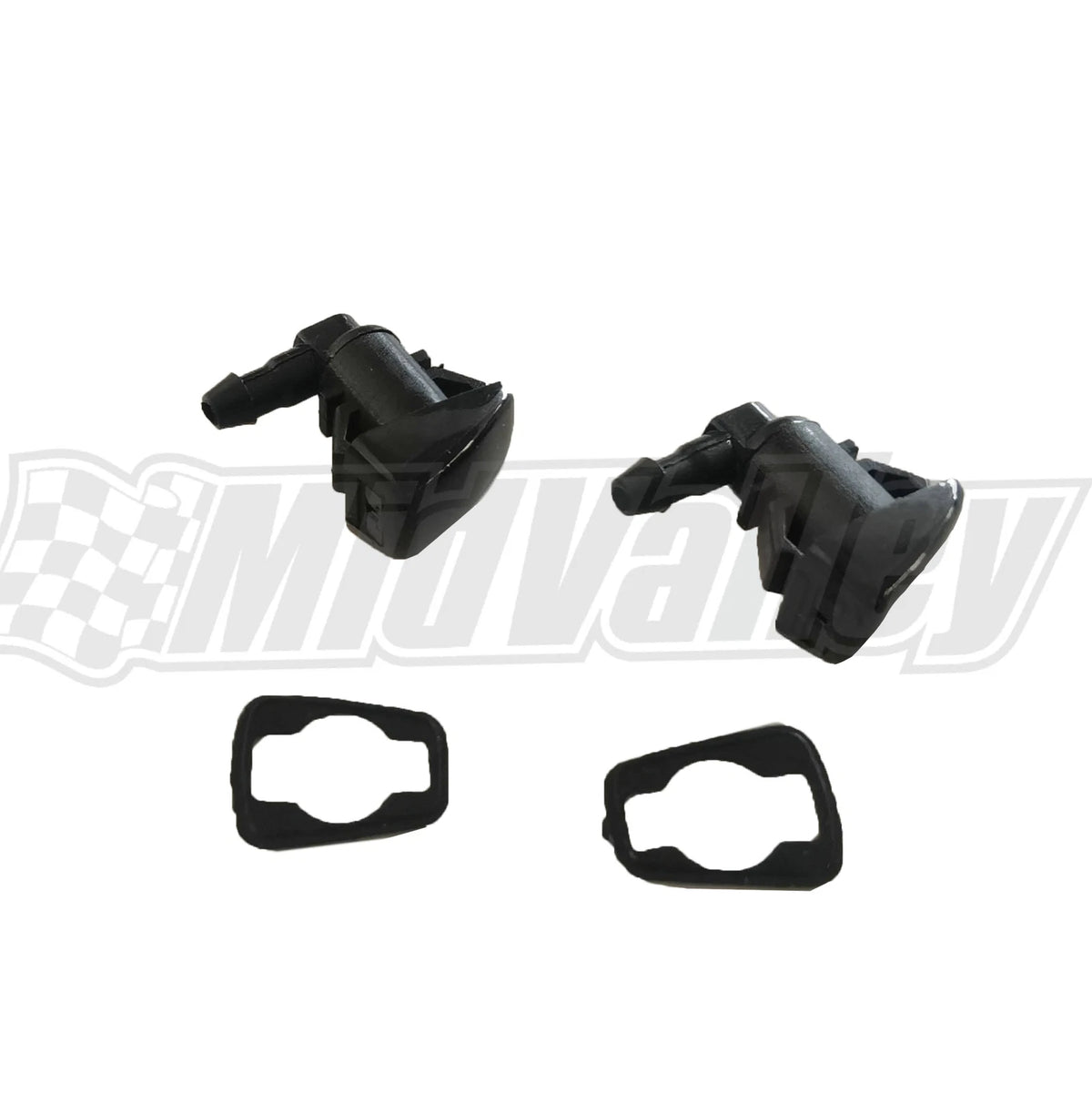 Set of 2 Windshield Wiper Washer Jet Nozzles for Ford Focus (2008–2011)
