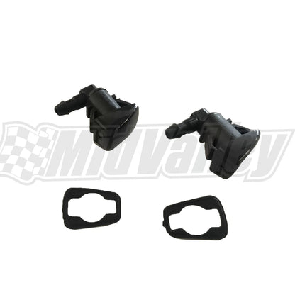 Set of 2 Windshield Wiper Washer Jet Nozzles for Ford Focus (2008–2011)