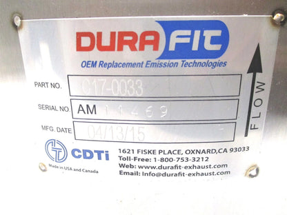 DPF Replacement for CAT C7 (2004–2009) C17-0033, 304-7579