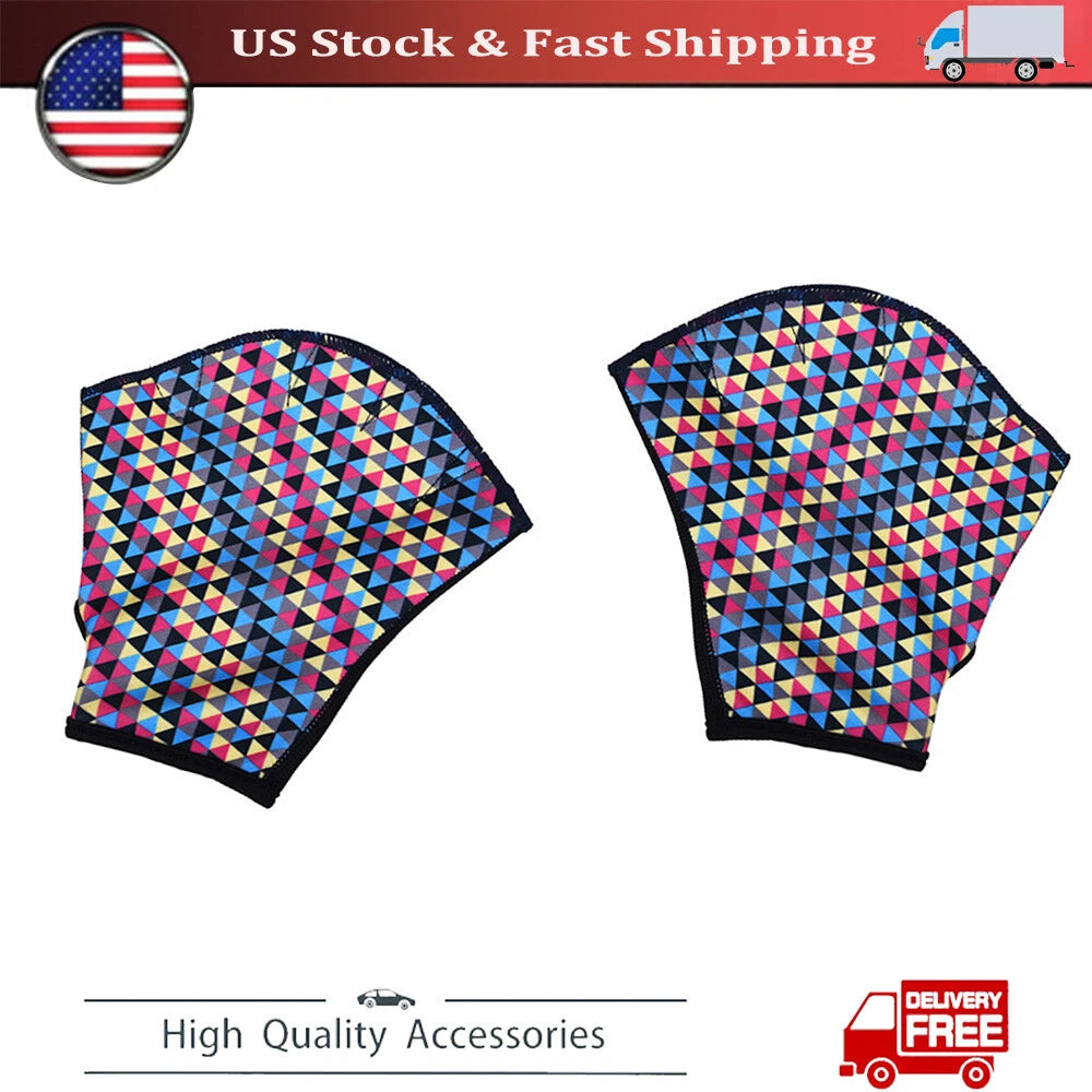 1 Pair Swimming Hand Fins Flippers Water Gloves