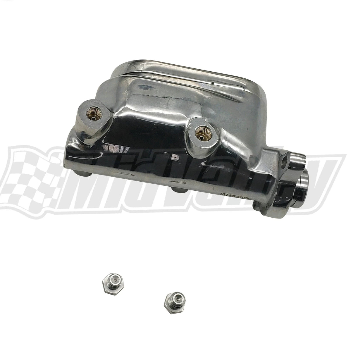 1" Bore Chrome Brake Master Cylinder for GM Street Top Rod (GH3510-2CFT)