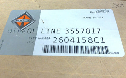 Short Oil Cooler Pipe for International (2604158C1, 3S0570170000)