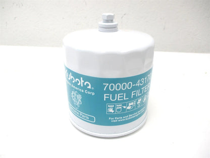 Fuel Filter for Kubota (70000-43170, BF7528, FF5282, P3726)