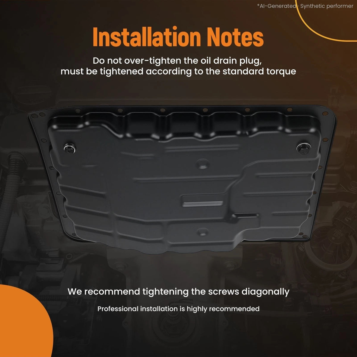 Auto Transmission Oil Pan for Infiniti Q50 Q60 Q70 QX50 QX70 (2008–2022)