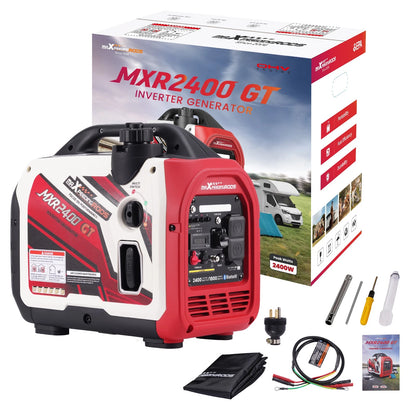 Inverter Generator 2400W Super Quiet 58dB with CO Auto Shutdown