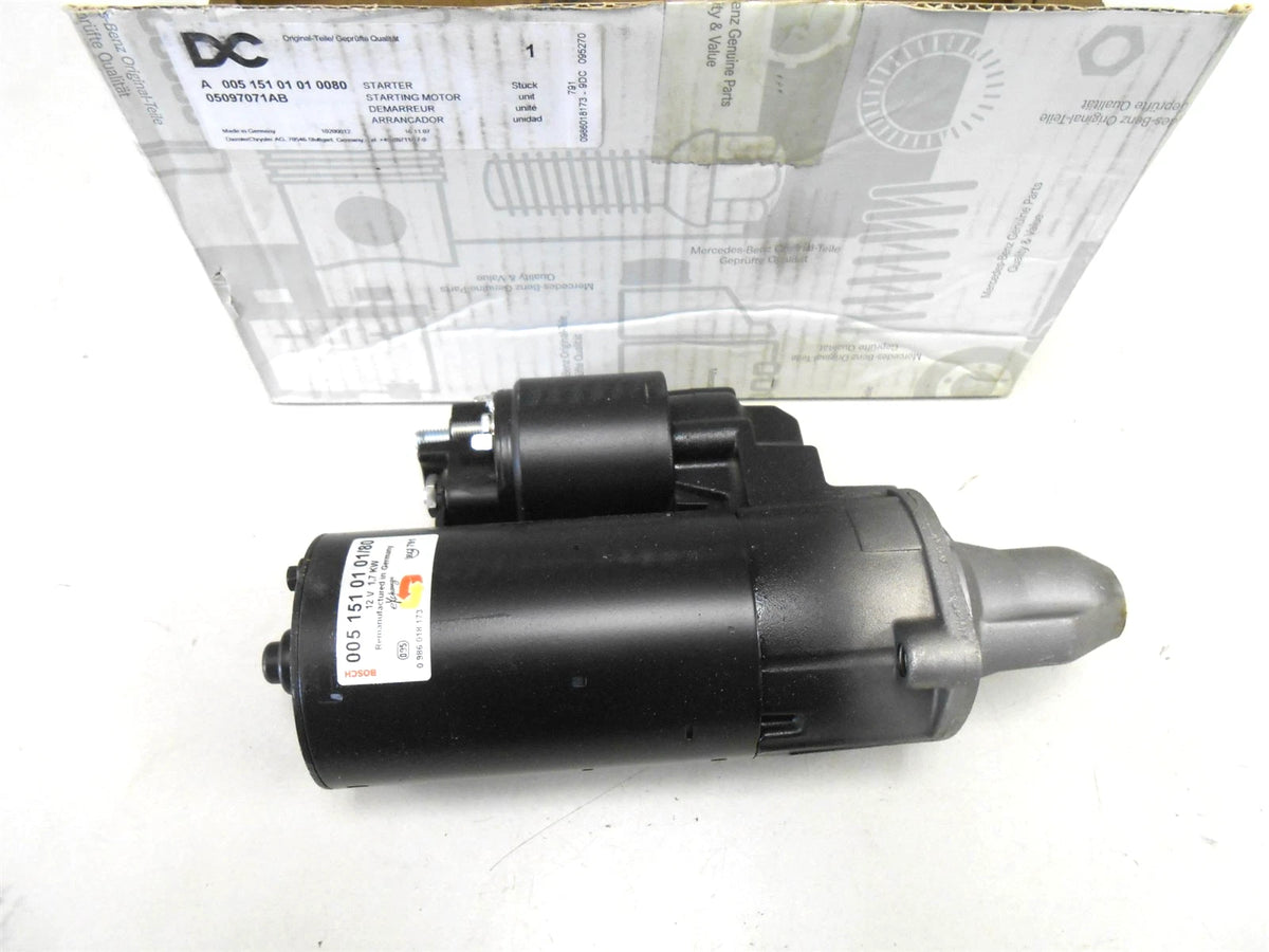 Starter Motor A00515101010080 for Mercedes Chrysler Crossfire (2004–2008)