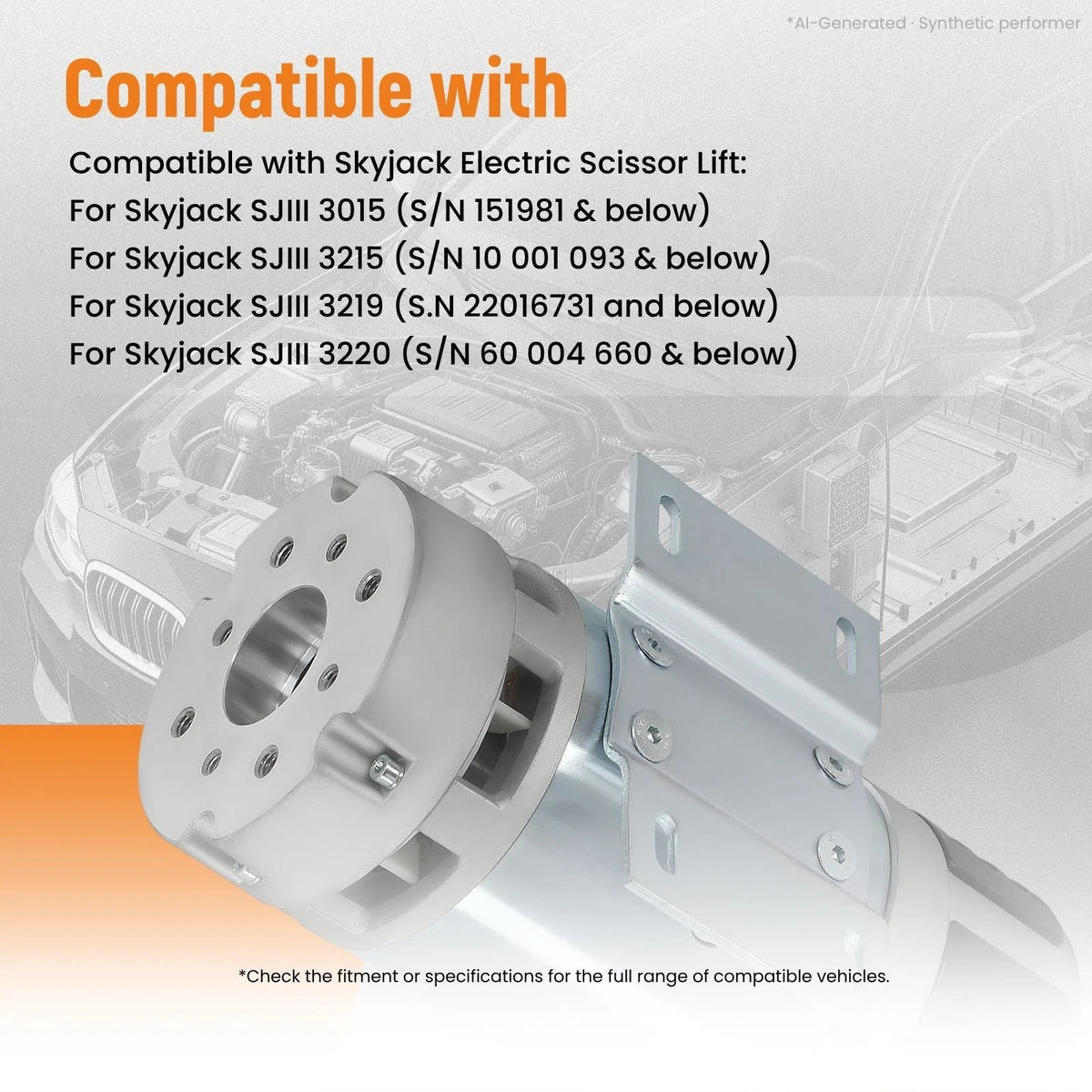 24V Electric Pump Motor 435-969 for Skyjack