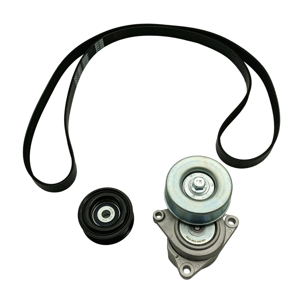 Serpentine Belt Drive Component Kit for Nissan Rogue (2014–2020) 90K-38284
