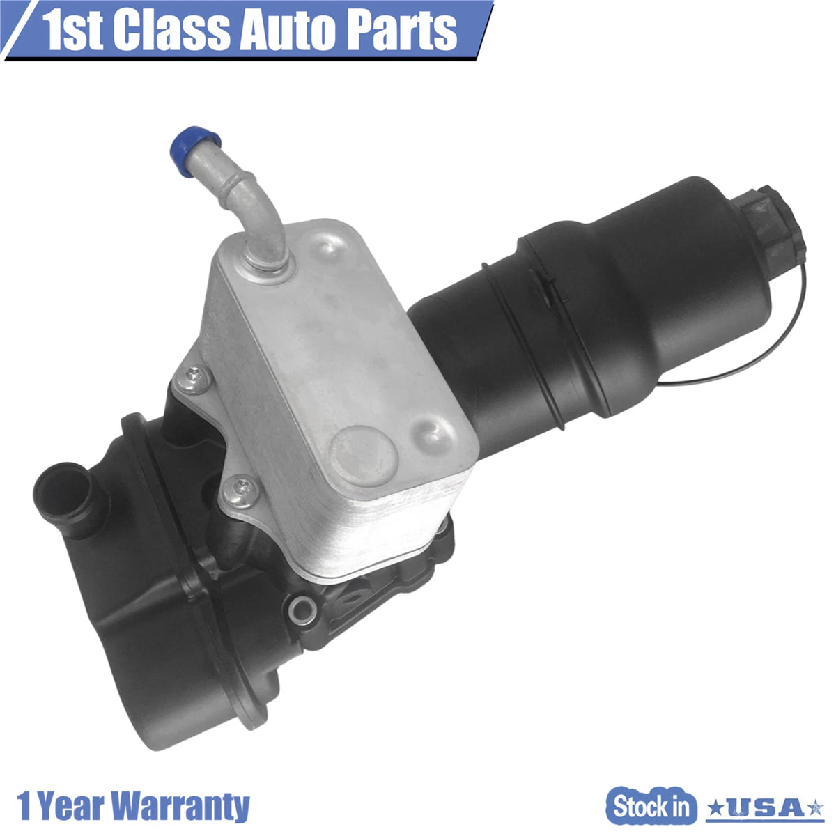 Oil Filter Housing Assembly for Audi A3 A4 TT Quattro VW Eos Passat Jetta (2005–2015)
