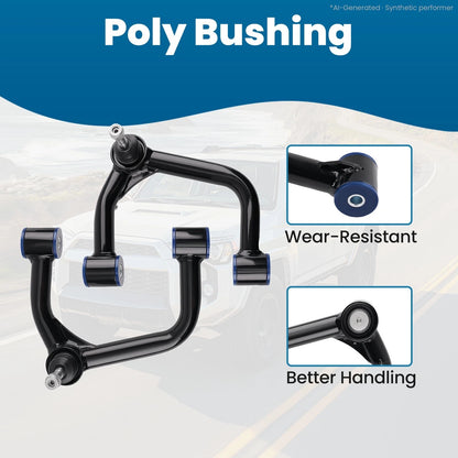 Front Upper Control Arms 2-4" Lift Kit for Toyota 4Runner FJ Cruiser (2003–2024)