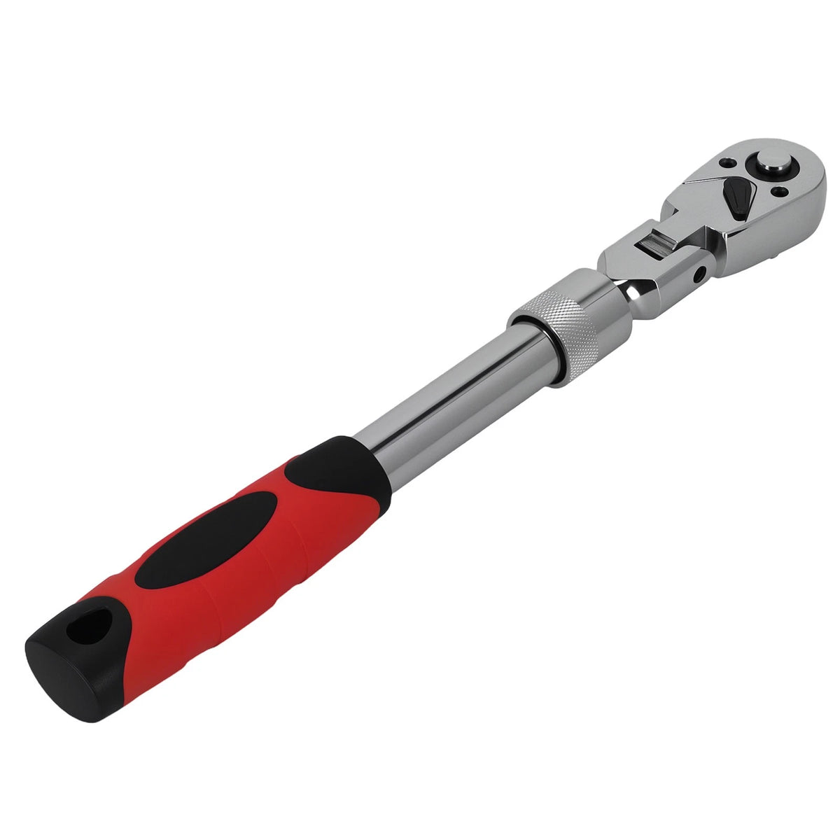 3/8 Inch Drive Extendable Ratchet 72 Tooth Flex Head Quick Release (280-380mm)