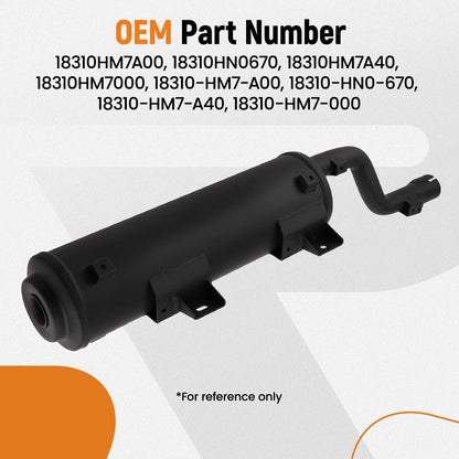 Exhaust System for Honda Foreman 400 450 TRX450 TRX400 (1995–2004) 18310-HM7-000