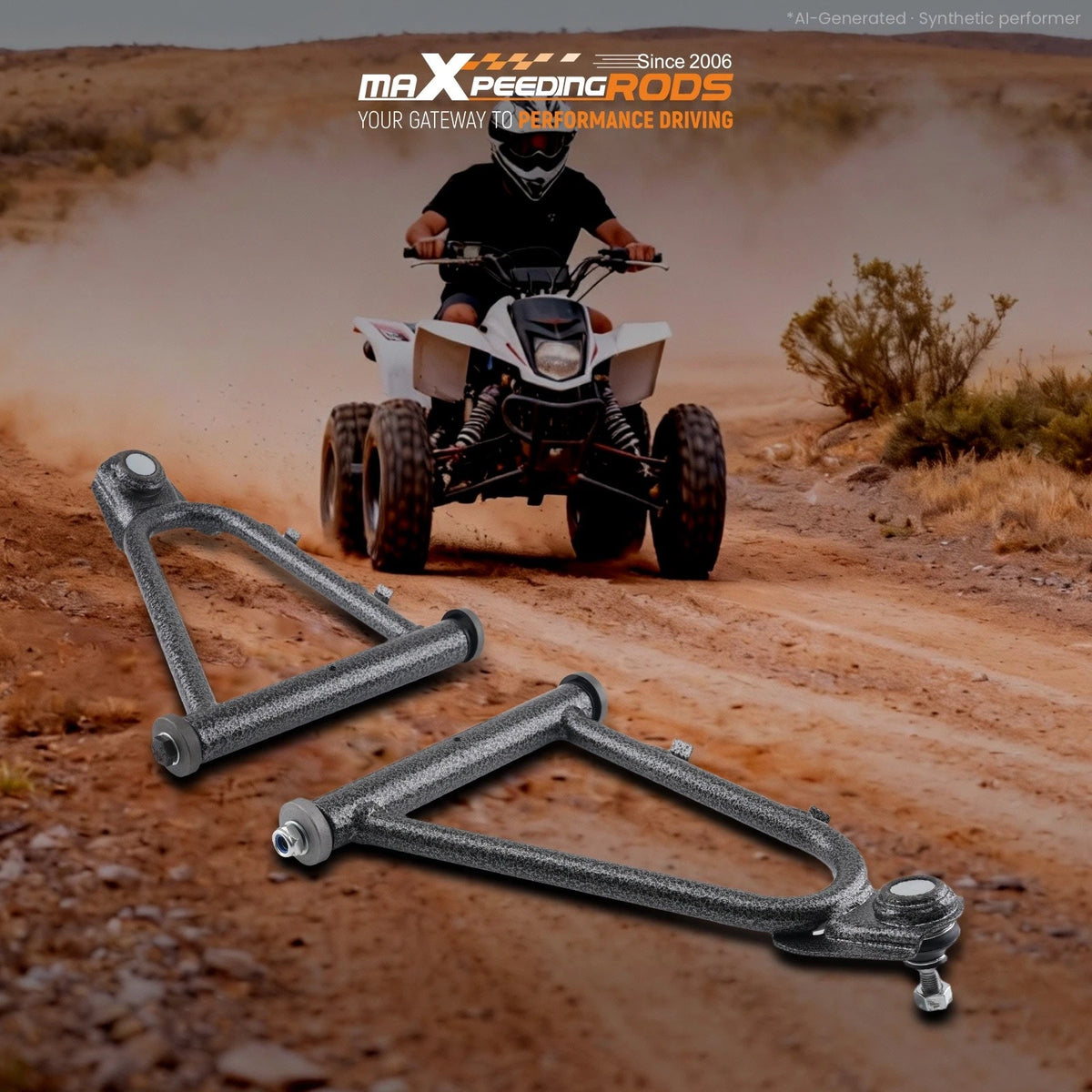 Complete Set of Front Upper A-Arms for Yamaha YFZ350 Banshee (1991–2006)