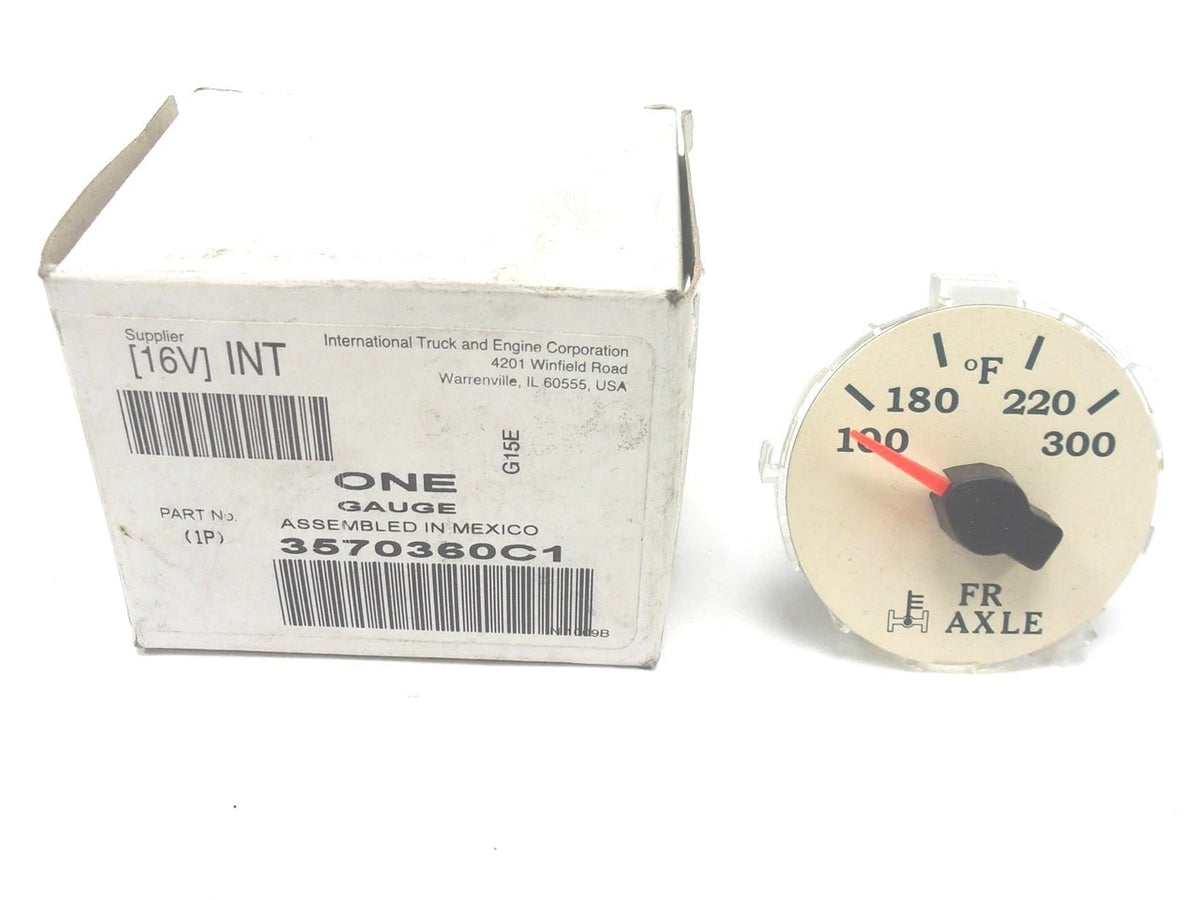 Rear Axle Temperature Gauge for International Forward (OEM 3570360C1)